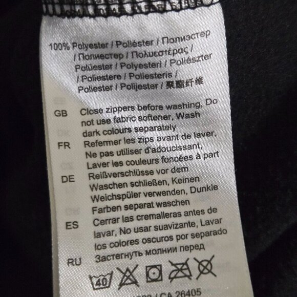 Helly Hansen Black Fleece Polartec Daybreaker Jacket Size XL - Picture 6 of 6